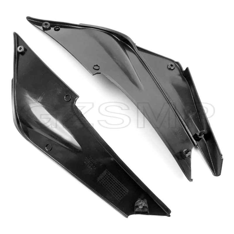 Fit for KAWASAKI Ninja ZX6R 2005-2006 Motorcycle Black Side Seat cushion side panel Intake Dash Panels Air Duct Cover Fairing