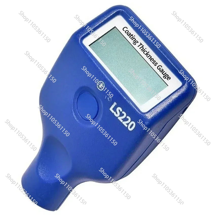 Paint Coating Thickness Tester 0-3500μm 0.1μm Fe NFe Probe Gauge LS220 for Auto Car Paint Film Thickness Gauge -20℃ LCD Screen
