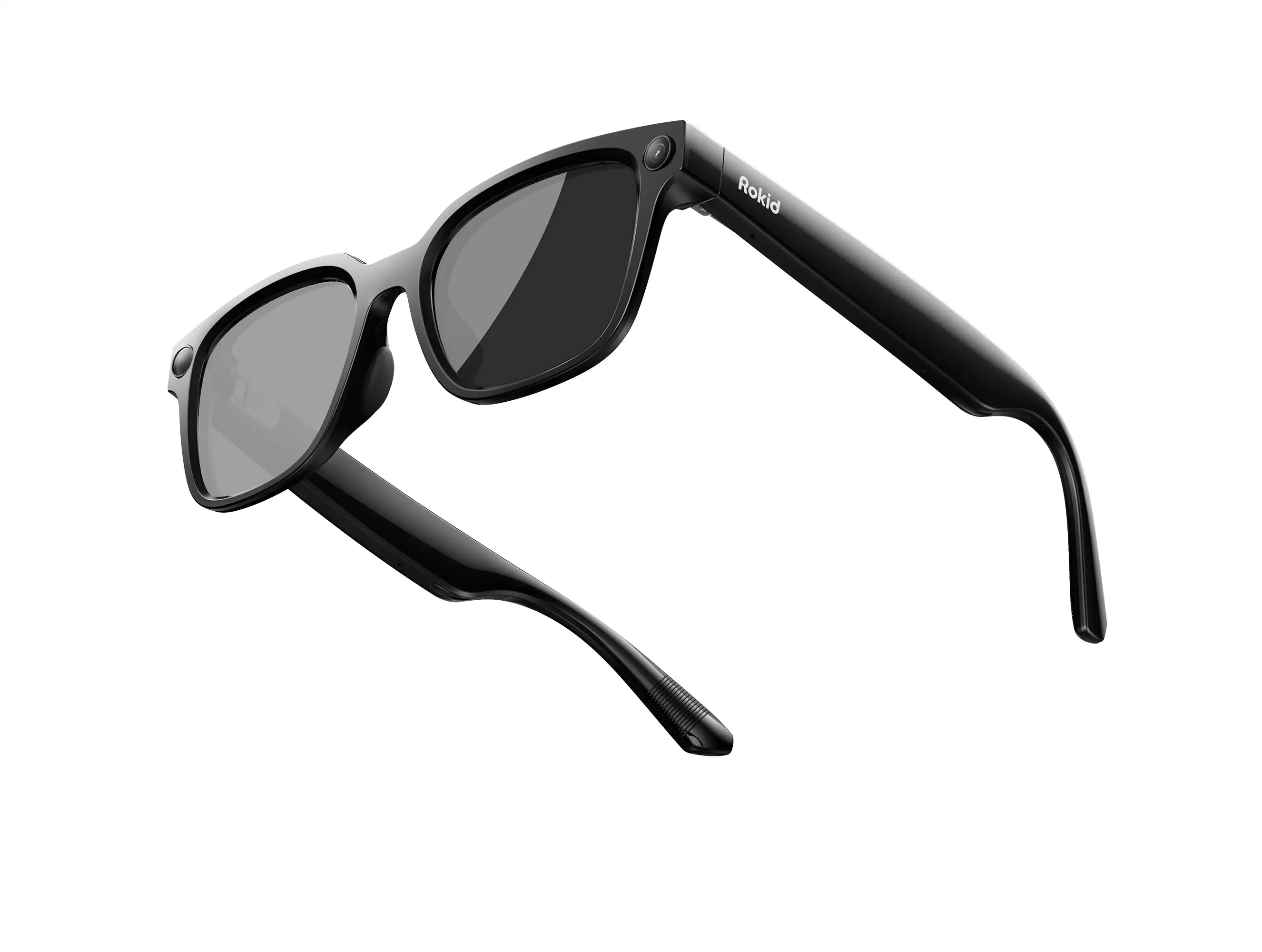 Rokid AI Glasses with ChatGPT & Gemini Real-Time Translation 12MP Camera Voice-Controlled Assistant Hands-Free Calls (No Display