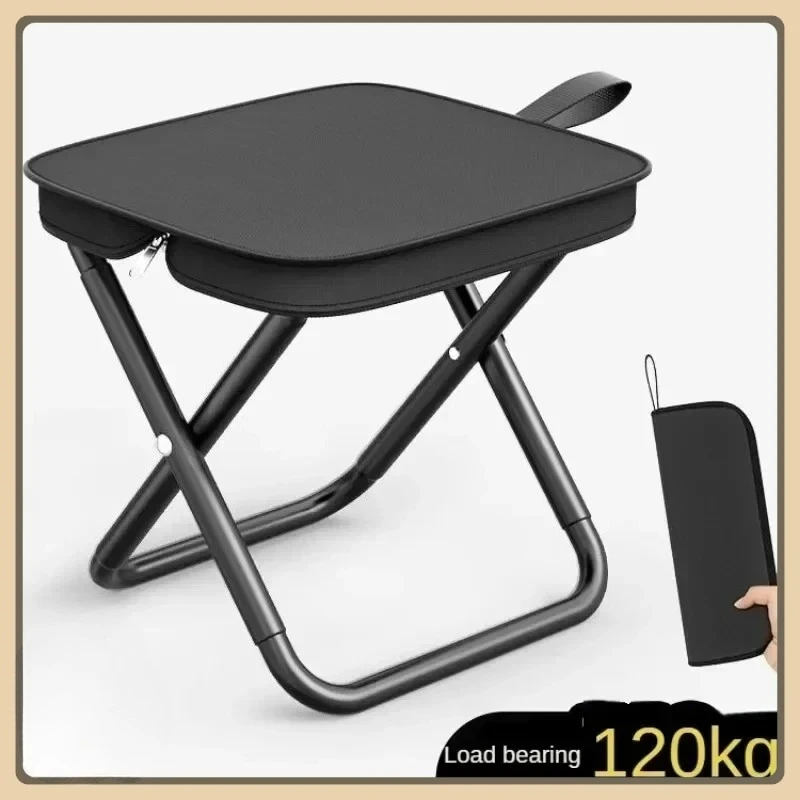 

Ultra-light fishing stool, outdoor picnic camping folding chair, portable travel seat, convenient to carry folding chair.
