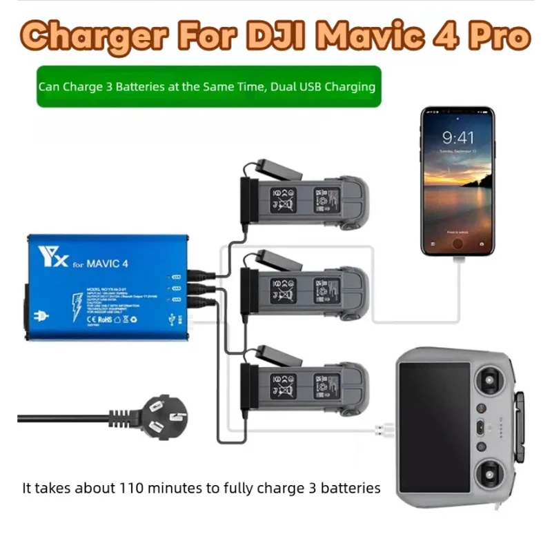 hub-di-ricarica-della-batteria-per-dji-mavic-4-pro-drone-caricatore-usb-per-telecomando-telefono-accessori-per-dji-mavic-4-pro