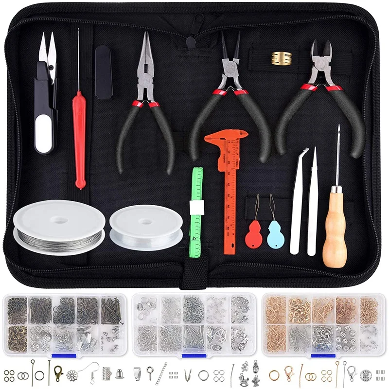 

Jewelry Making Kits, Jewelry Tool Kits, Wire Packing Kits, With Jewelry Making Tools, For Jewelry Repairs And Beading