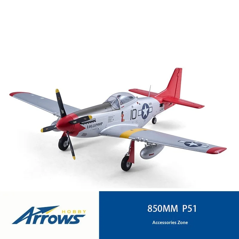 Hobby 850mm P51 Rc Airplane Special Spare Parts For Electric Sport Remote Control Model Aircraft Assembly Hobbyists