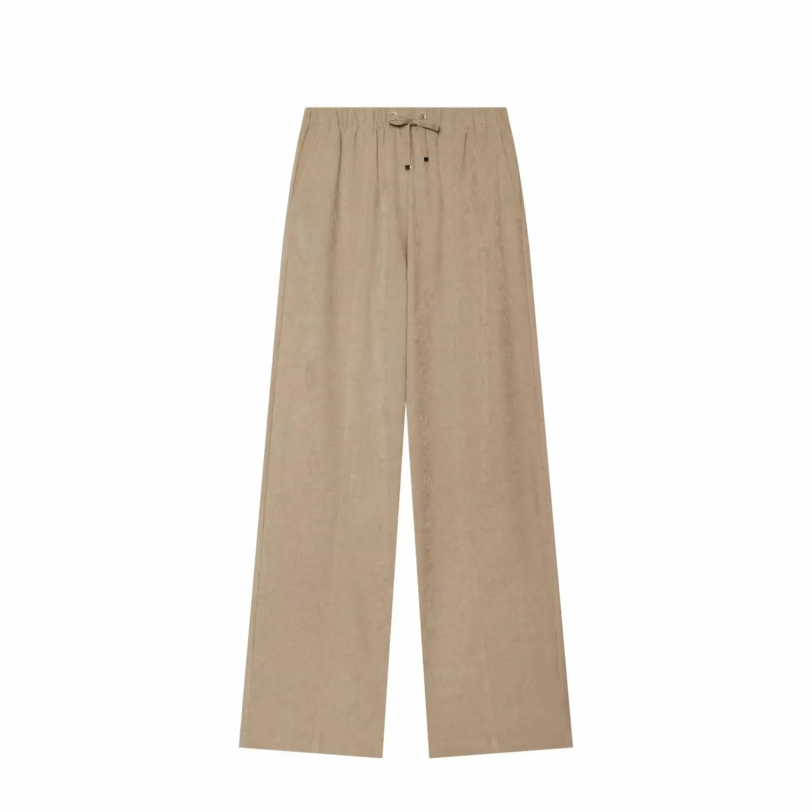 Damen-Hosen-Set 2-teilig, Neu 2026, Kapuzenjacke mit Reißverschluss, Weite Hose mit Kordelzug, Damen-Outfit – Detail 14