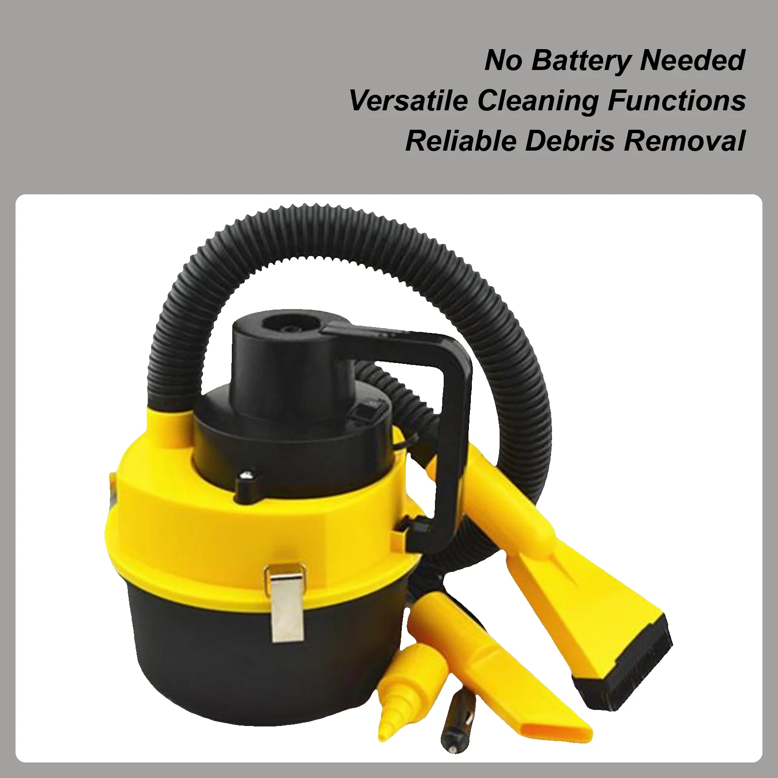 

Car Vacuum Cleaner 120W Auto Vacuum Cleaner for Car Wet Dry Air Duster Powerful Suction Handheld Cleaning Supplies Detailing Kit