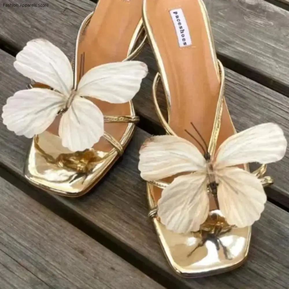 

Sandals Decorations Flower Shoe Accessories Removable Vacation Style Butterfly Orchid Shoes Charms DIY Shoe Buckle
