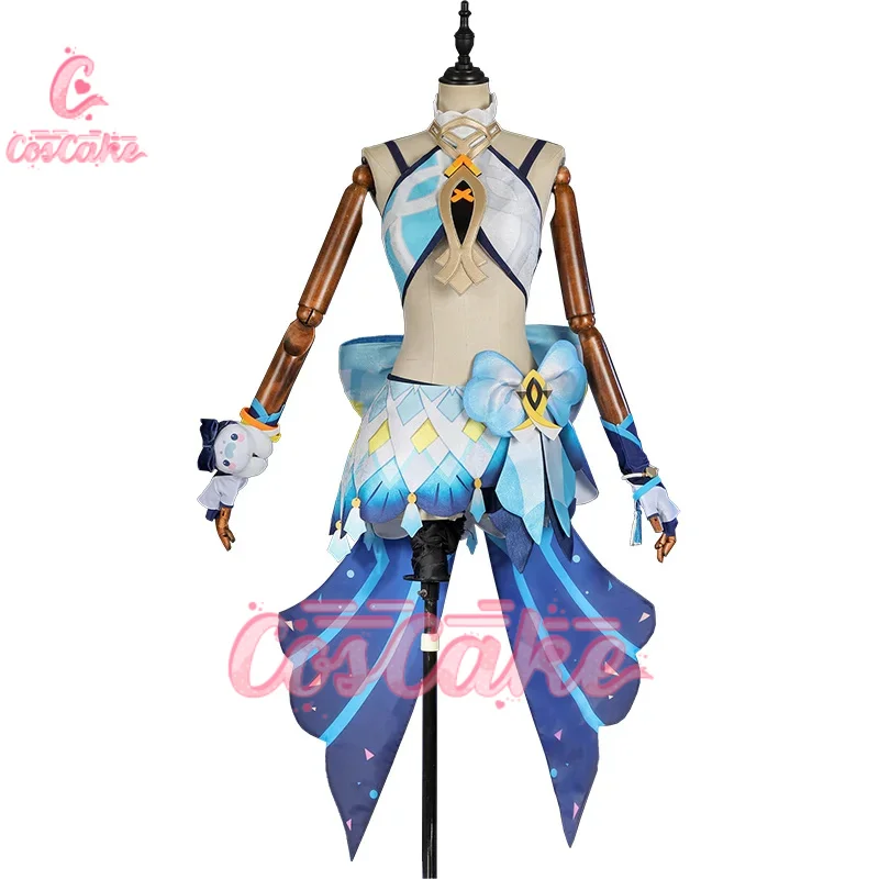 Genshin Impact Mu Bravo Costume For The Show Cosplay Costume Cos Game Anime Party Uniform Hallowen Play Role Clothes Clothing