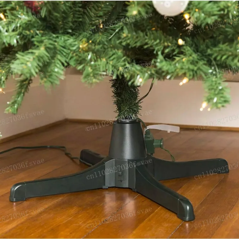 Large Christmas Tree Electric Rotating Base plastic Rotating Christmas Tree stand upgrade US/AU/EU/Italy plug