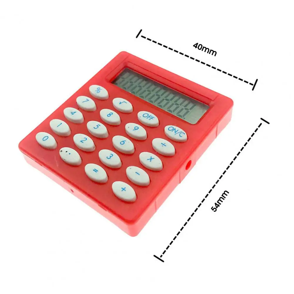Pocket Calculator Lightweight Durable Good Performance 8-Digit Display Student Calculator Mini Calculator Low Consumption