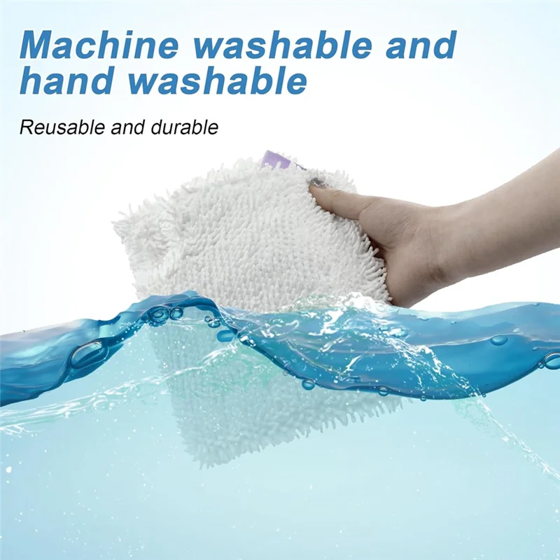 3 قطعة ممسحة جيب البخار استبدال منصات ل القرش S3501 S3601 S3550 S3901 S3801 S2901 S2902 وسادة ممسحة البخار القابلة لإعادة الاستخدام