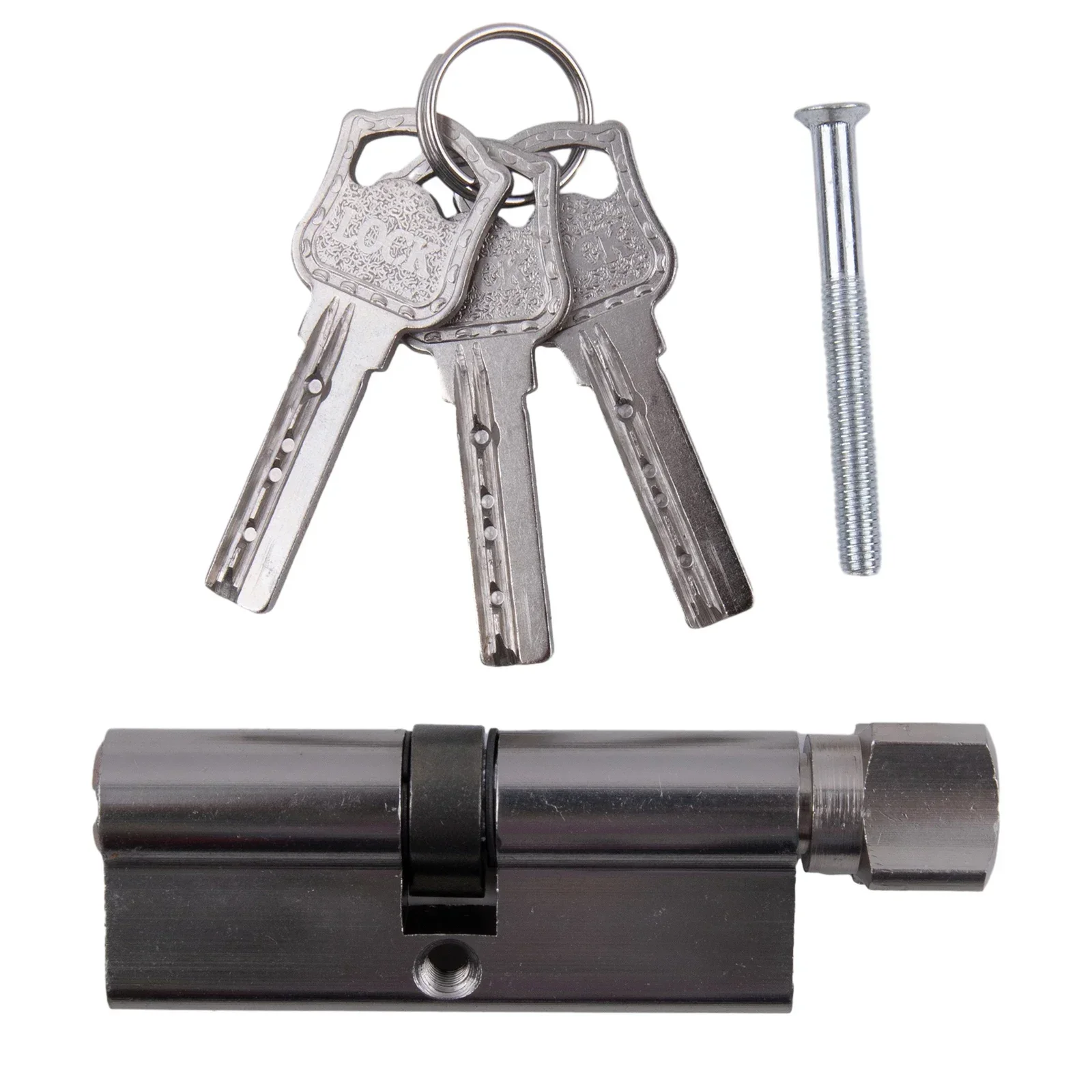 Home Security Door Lock Tone Cylinder Hardware Indoor Aluminum Locker Security Furniture Locks Keys Hardware Lock With 3 Keys
