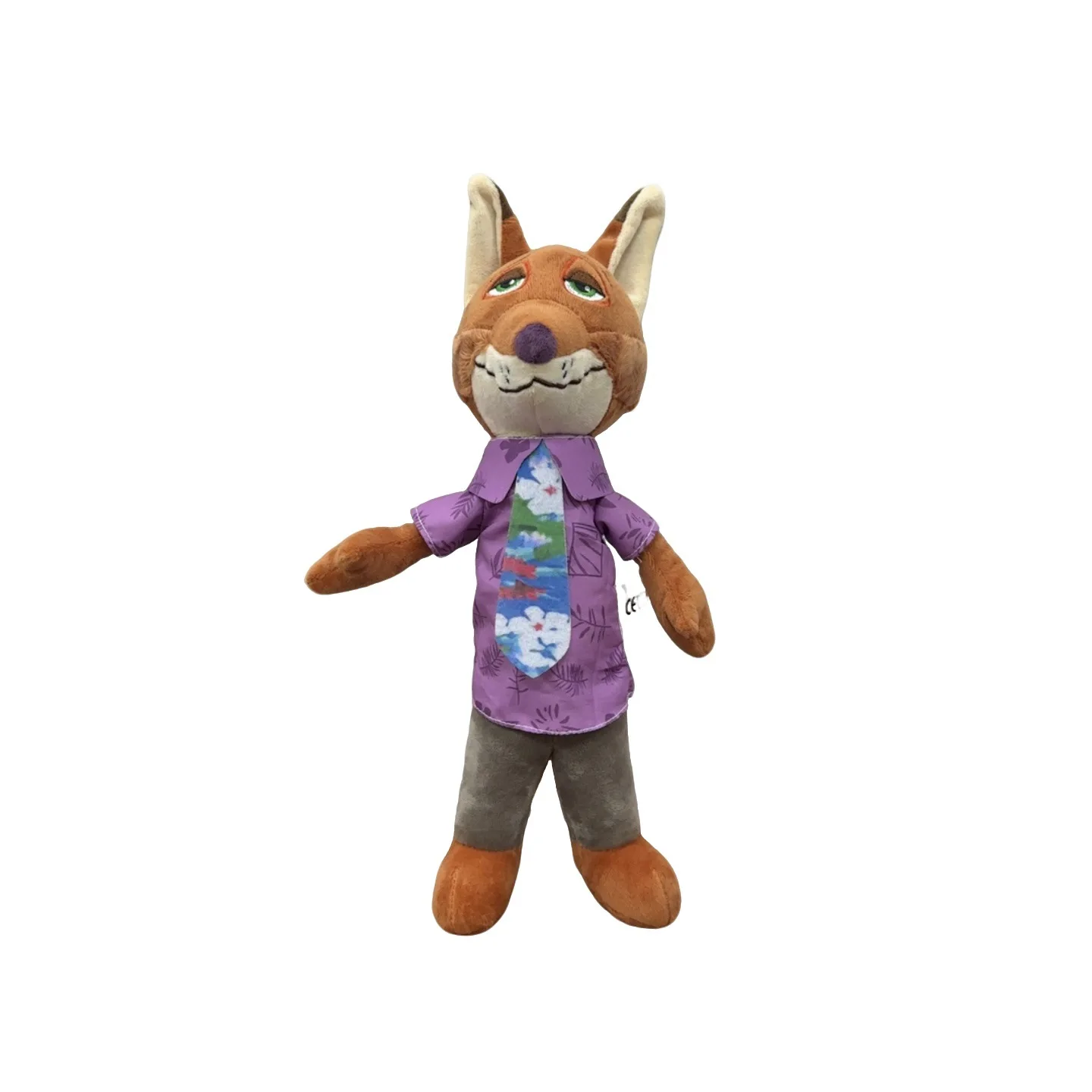 

Zootopia Judy Hopps 12-дюймовая плюшевая игрушка-официальный полицейский кролик, милый декор комнаты и подарок для любителей кино