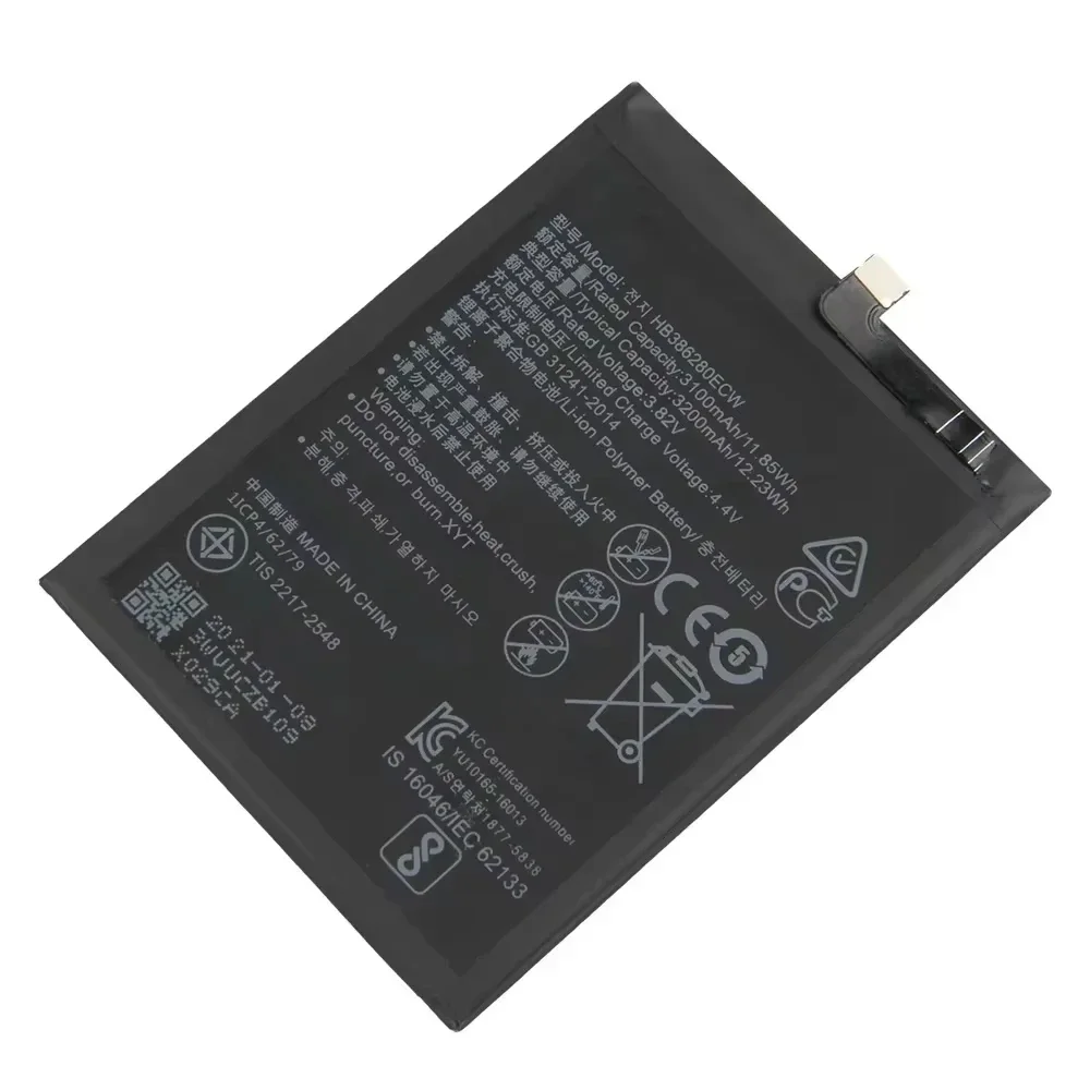 Replacement Battery HB386280ECW For Huawei Ascend P10 STF-AL10 Honor 9 STF-L09 P10 3200mAh Quality Batteries With Tool