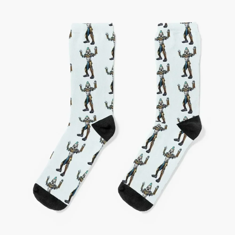 

Masked Singer US Season 3 Costume - White Tiger Socks anime funny gifts compression Men's Socks For Women Men's