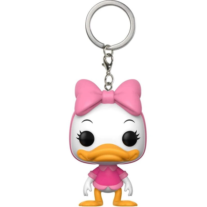 3 Styles Newest Funko Keychains Pocket Kingdom Hearts Donald DuckTales Scrooge McDuck Webby Action Figure Toys Gifts - view 6