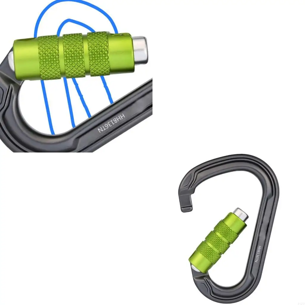 

Climbing Carabiner Safety Lock Professional Safety Carabiner D Key Hook Climbing Carabiner Outdoor Tool
