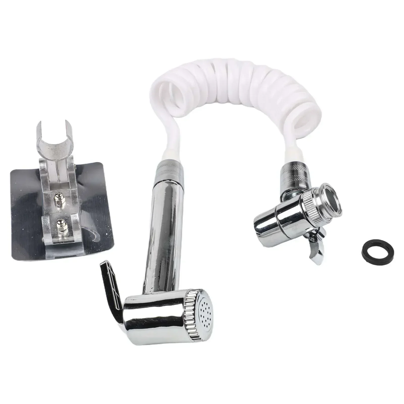 

Серебряный набор распылителей, смеситель из АБС-пластика, ручная раковина, спринклерная основа, раковина, бытовой набор деталей для ванной комнаты, полезный, новый