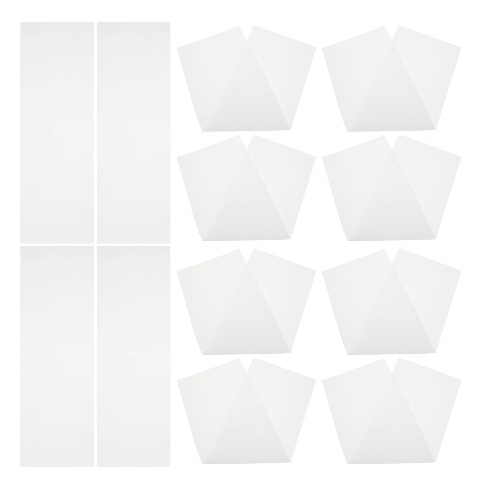 

100 Pcs Highlighting Paper Cutting Dyeing Care Tint Wraps Perm Papers for Salon Use Reusable
