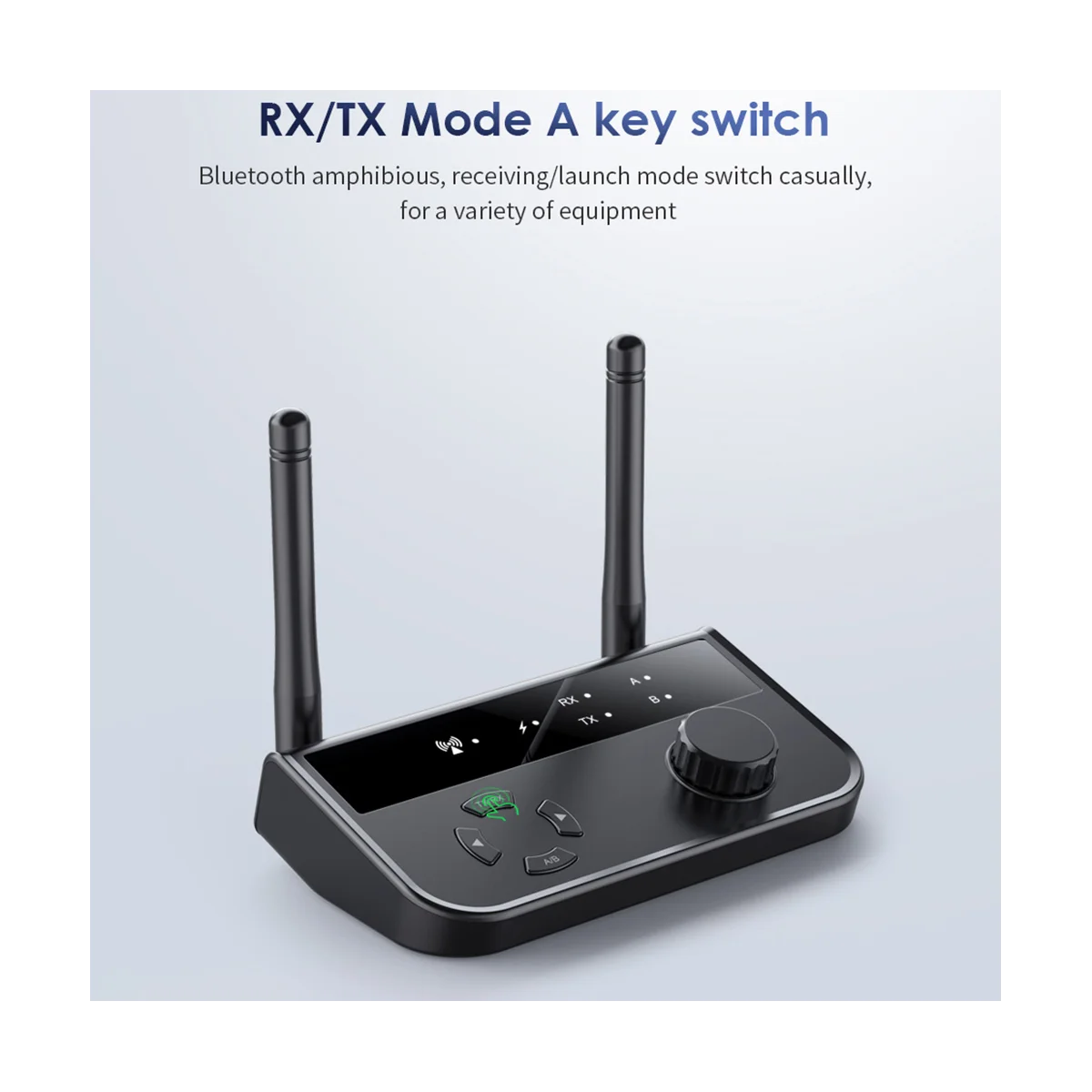 A57G-Bluetooth Sender Empfänger BT5.3 3,5 mm Aux Jack RCA Wireless Audio Musik Adapter für TV Auto PC Kopfhörer