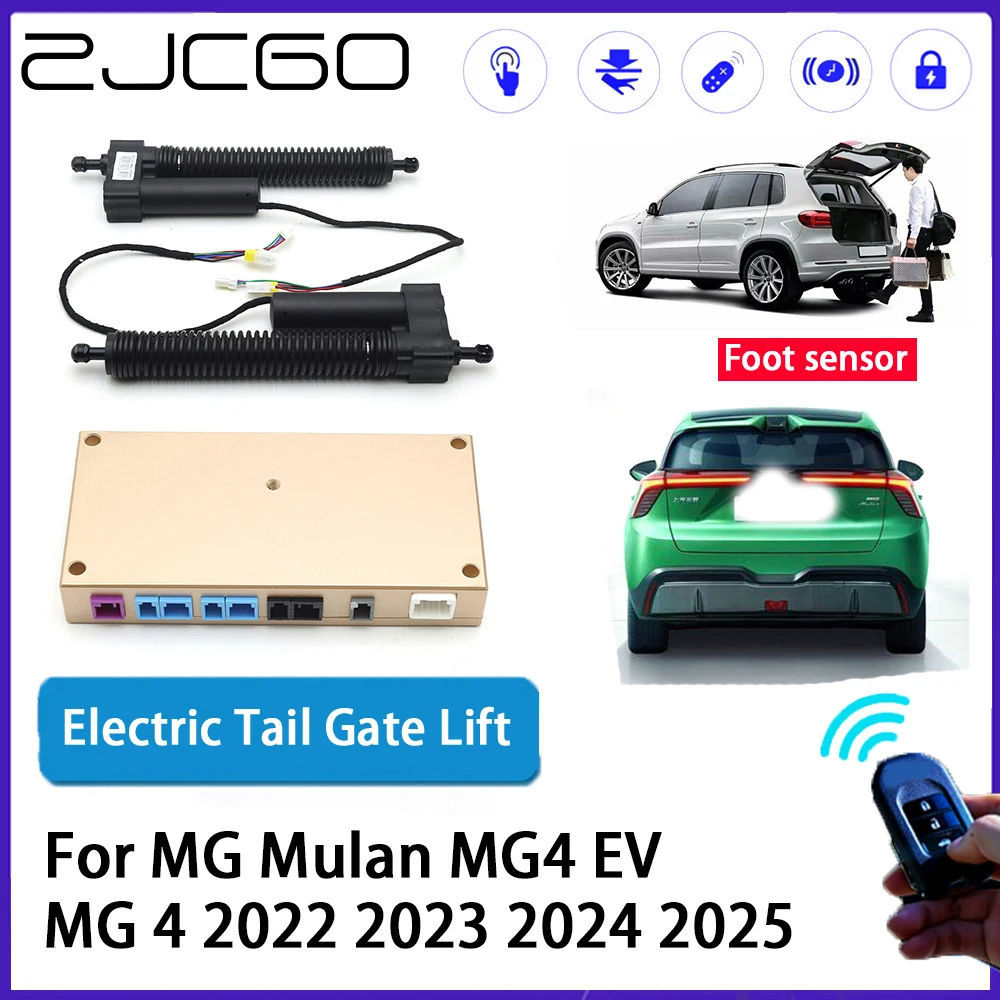 

ZJCGO Car Auto Trunk intelligent Electric Tail Gate Lift Automatic Tailgate Opener for MG Mulan MG4 EV MG 4 2022 2023 2024 2025