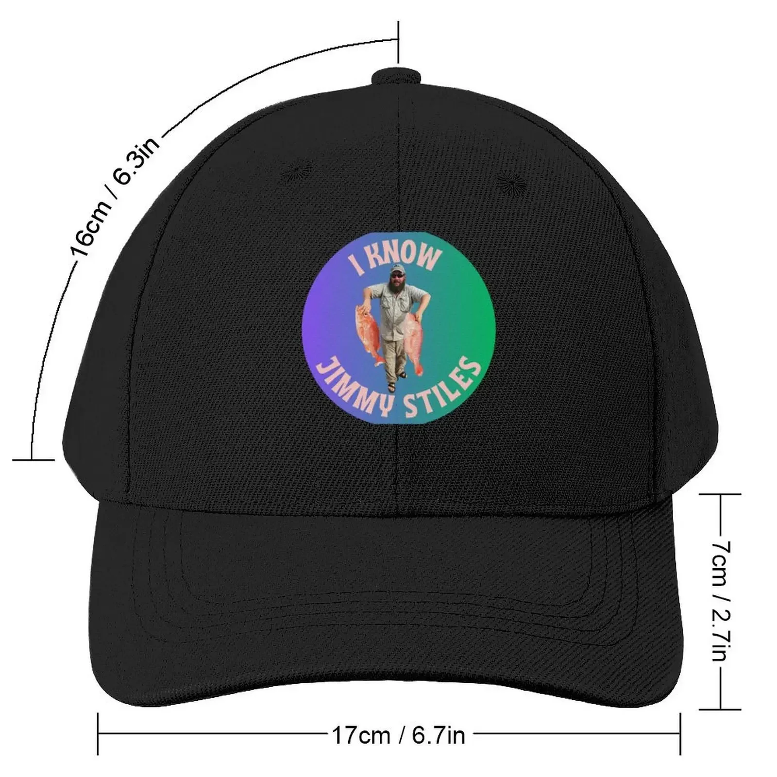 I Know Jimmy Stiles Version 3 Baseball Cap Dropshipping Hat Man For The Sun Brand Man cap luxury woman cap Hats Woman Men's