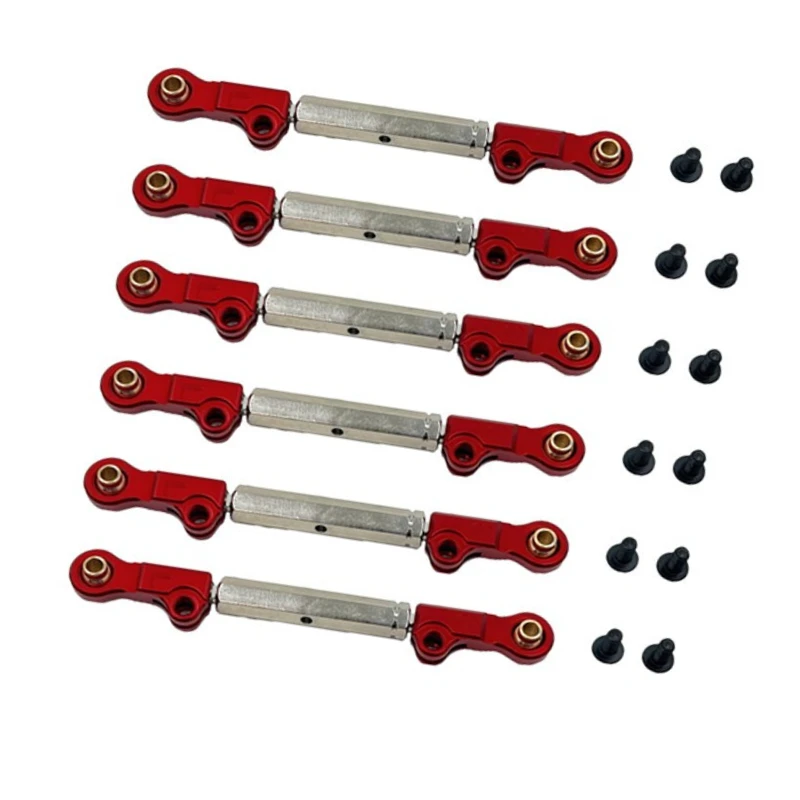 Metal Upgrade Remote Control Car Adjustable pull rod  Fit For MJX 1/10 10208 V2 version