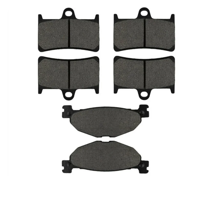 AHL Motorcycle Front and Rear Brake Pads for YAMAHA XV 1700 XV1700 Road Star Warrior (PC models) 2004-2008 Brake Disc Pad