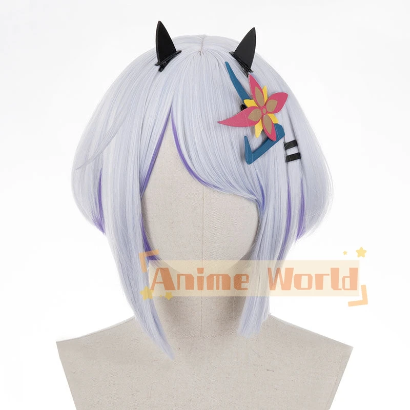 Virtual YouTuber Whale Taylor Cosplay Wig - Select Headwear Halloween Christmas Woman Men Adult Wig