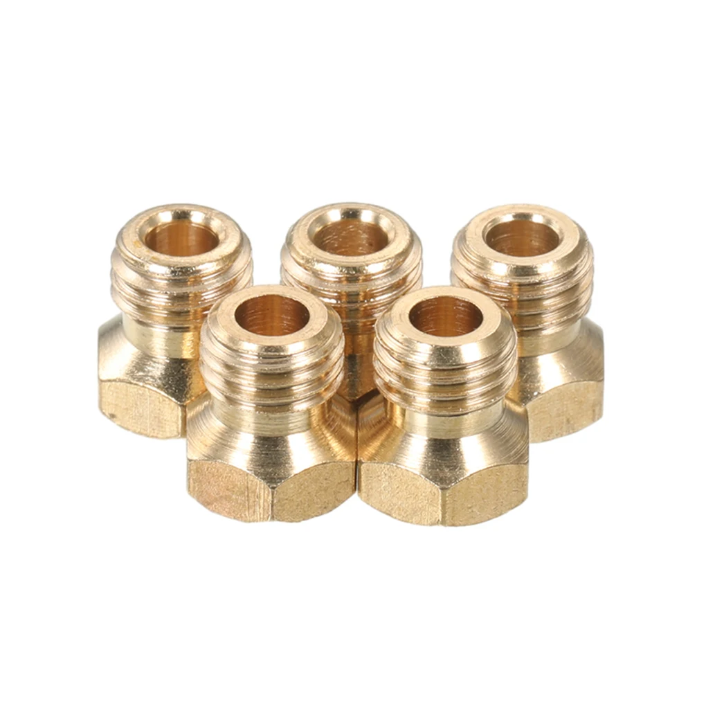 5pcs/set Universal Parts Fit All Makes And Models - Gas Hob LPG Jets Nozzles Kit Jets For Propane G30 Kit Jets Nozzles