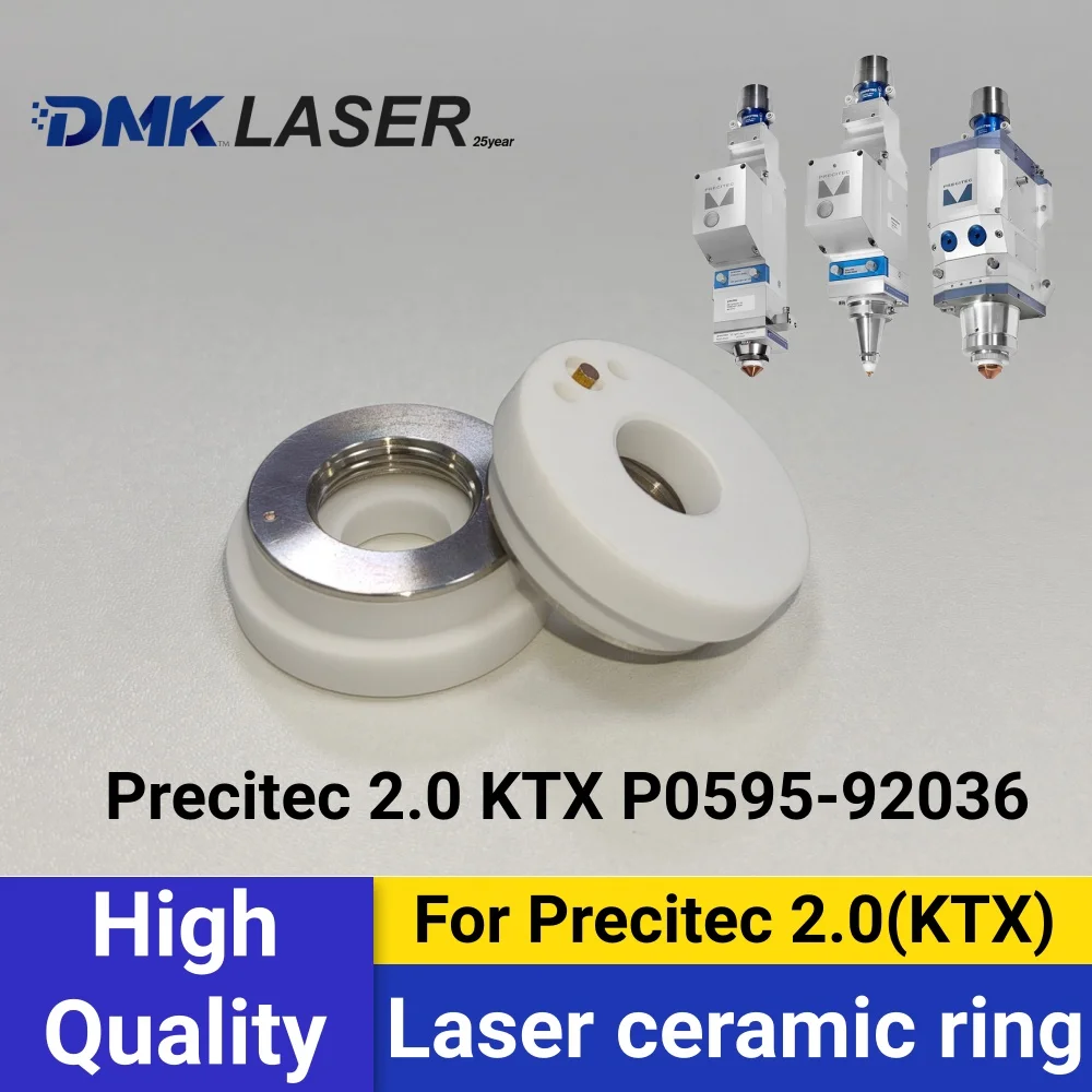 DMK OEM Precitec Laser Ceramic ring nozzles holder KTX P0595-92036 Dia.31mm M15 Thread for Precitec ProCutter 2.0 Laser Head