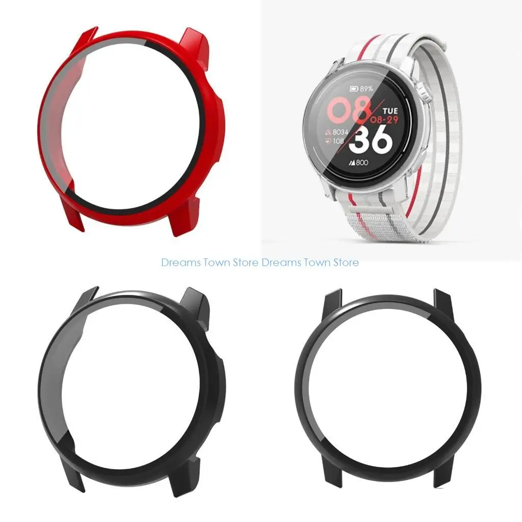 

HX6A Защитный чехол для экрана для Coros Pace 3, устойчивый к царапинам, полный охват по краям, умные часы, цельные бамперы,