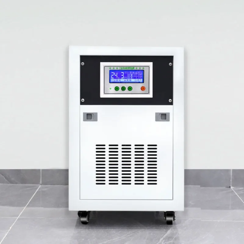 Accurate Temperature Control Industrial Chiller Tank Cooler Engine Core Compressor Accurate Temperature Control 220V