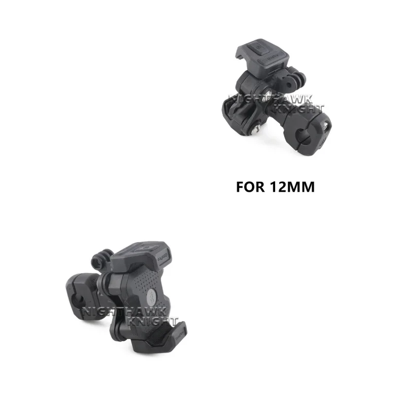 New Rotating Phone Holder 12MM Support For Honda nx400 NX 400 NX 500 nx500 2024 Motorcycle Shock Absorber GPS Navigation Bracket