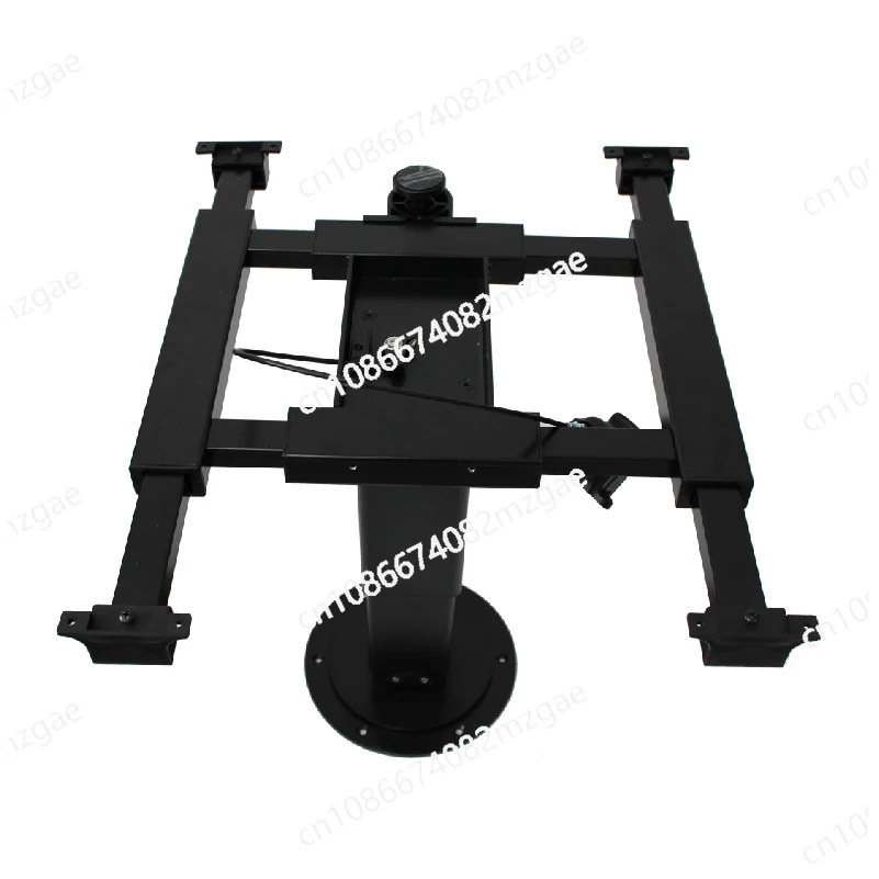 RV pneumatic lifting table legs four-way translation tatami three-section coffee table dining table adjustable modification