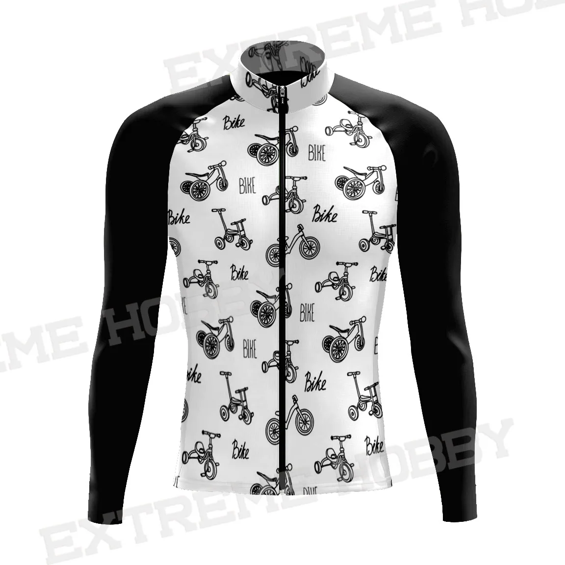 EXTREME HOBBY Long Sleeve Mountain Cycling Jersey Quick Dry Breathable Bicycle Clothing MTB Ropa Ciclismo Hombre Cycling Clothes