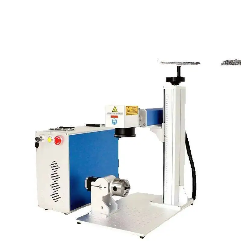 

30 Вт 50 Вт 100 Вт лазерная машина для маркировки волокна ID 3D-принтер гравировка монет для хранения металлических карт