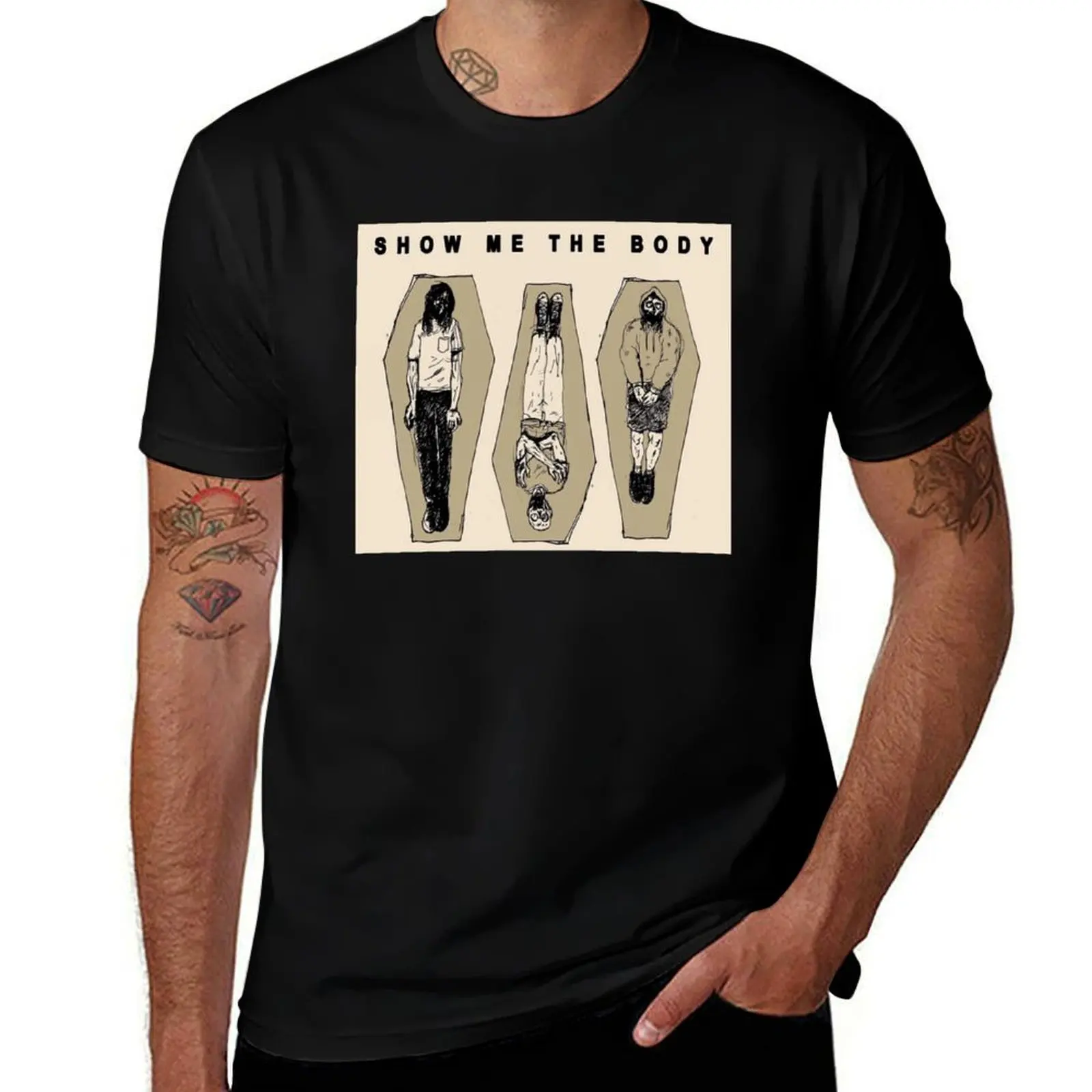 

Show me the body member rock T-Shirt anime shirt Short sleeve tee blue lock mens clothing