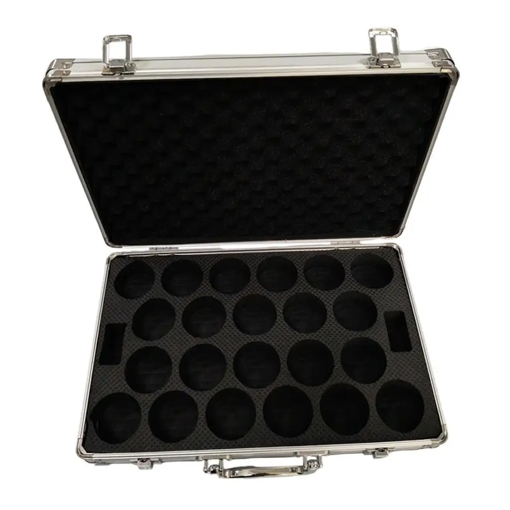 

Ящик для хранения бильярдных шаров, чехол для переноски бассейна, чемодан для снукерных шаров, вмещает 22 шары для энтузиастов