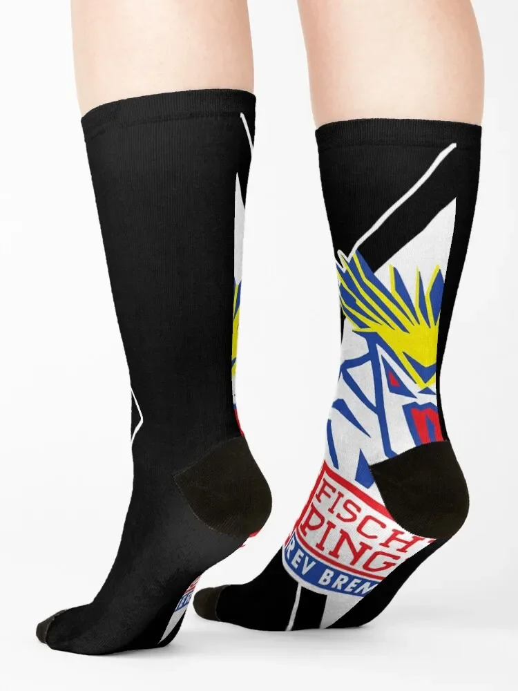 Fischtown Pinguins Essential T-shirt.png Socks مصمم جوارب هوكي ساخنة للأولاد للسيدات #4