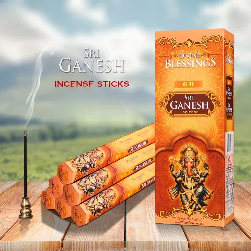 40/20 Sticks Wierook Originele GR Sandelhout Stok Jazmin Sri Ganesh Royal Oudh Indian Aroma Stok voor Thuis Meditatie Wierook