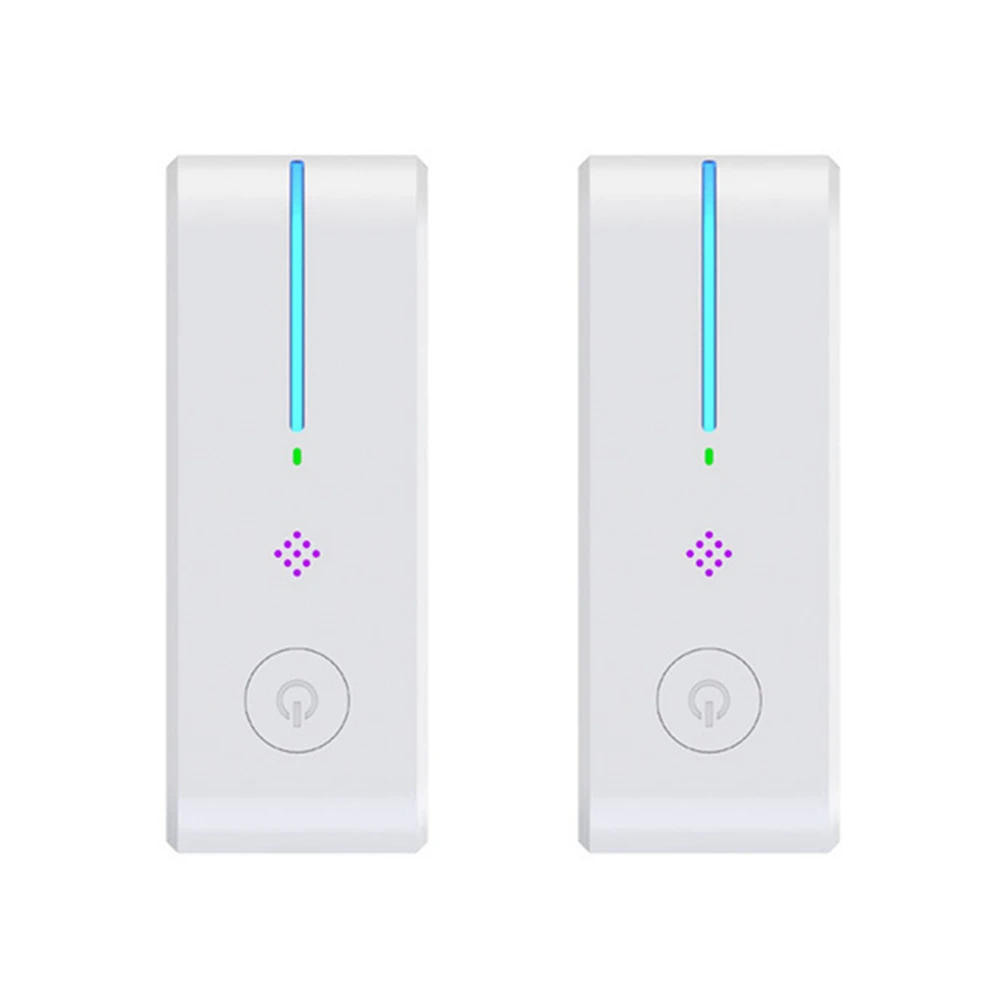 

2PCS Plug in Air Purifier for Home Cleaner Mini Air Ionizer to Remove Smoke Deodorizer Air Freshener,White US Plug