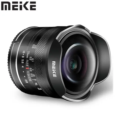 Meike APS-C 초광각 어안 렌즈, 올림푸스 파나소닉 LUMIX M4/3 G7 GX85 GX9 G95 GH4 GH5 GH6 G100 G9 E-M1, 7.5mm F2.8