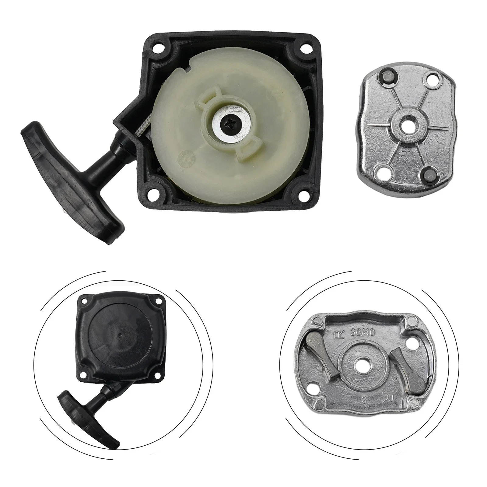 

1 Set Universal Easy Pull Recoil Starter Kit Fit Strimmers Lawn Mower Brush Cutter Engine Repair Part Garden Power Tool Parts