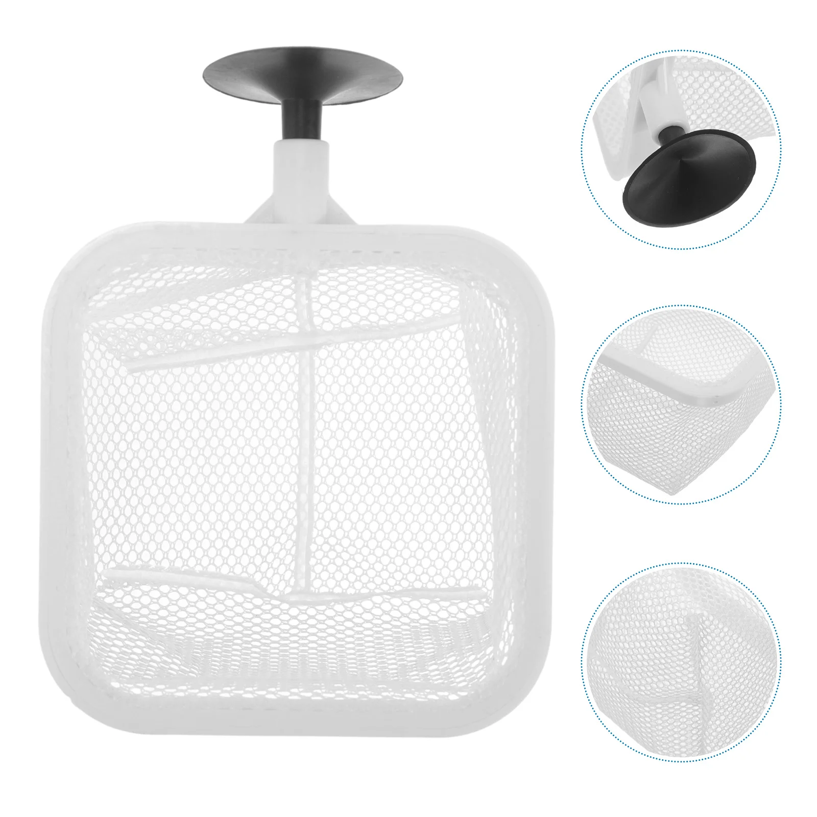 

Tank Isolation Net Large Square Mesh Breeding Box For Betta Fish Aquarium Divider Suction Cups Fish Breeding Case Shrimp