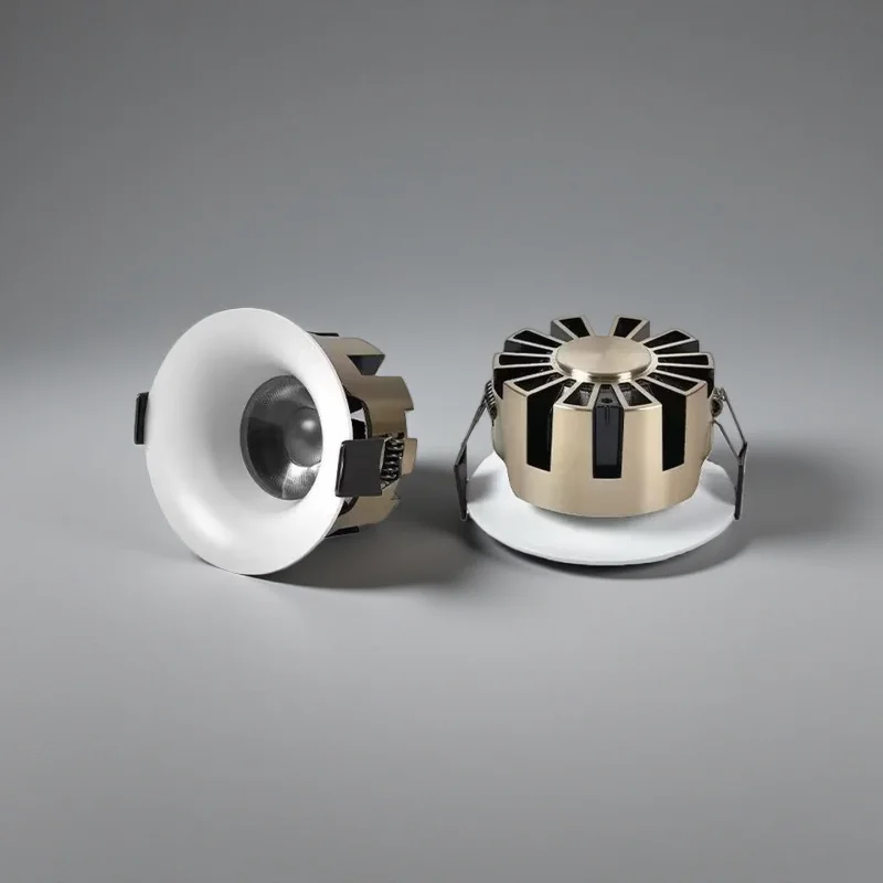 

LED Recessed Downlight 9W/12W/15W CRI97 Anti-glare Design Beam Angle 24/36/60° Spot Light for Living Room Bedroom Corridor