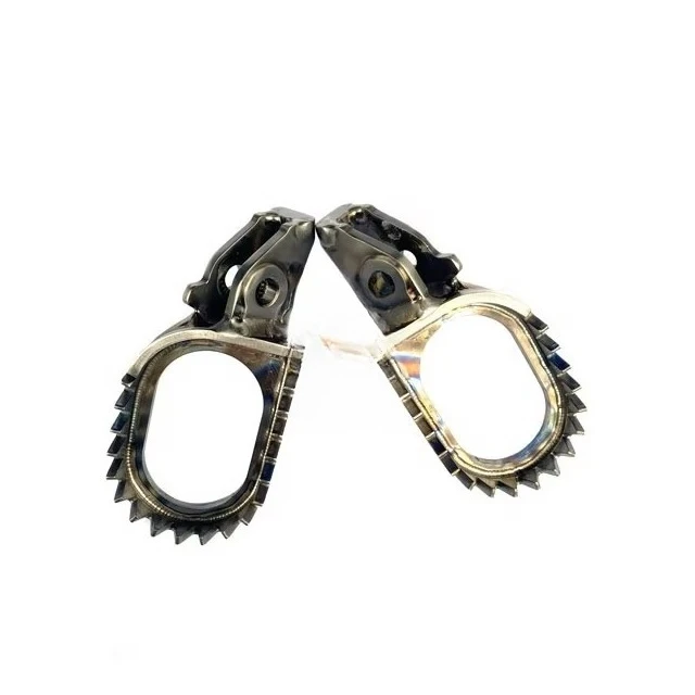 Accessori moto resistenti alla corrosione Chiodi per piedi in titanio Gr5 di grado aerospaziale per Surron Ultra Bee