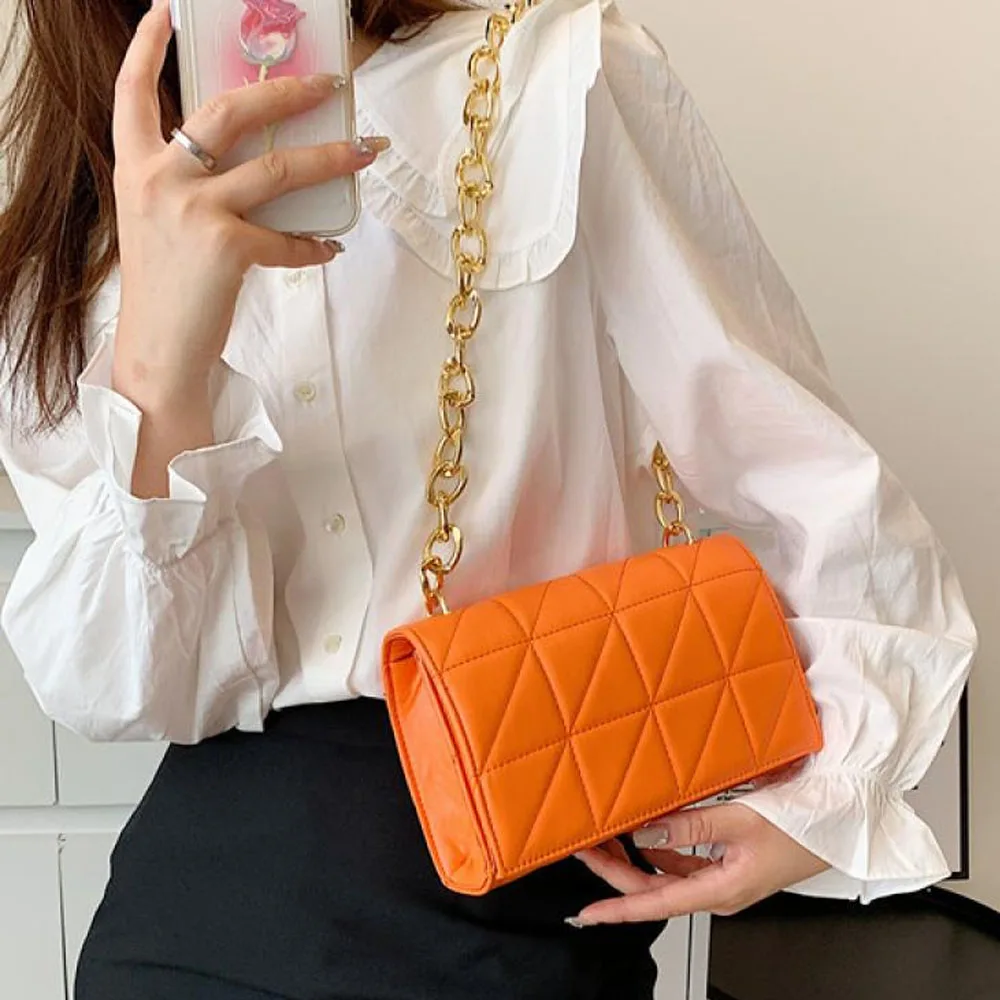 Designer Handbags Fashion Mini Chain Small Square Bag Totes Bags Purses Girls Shoulder Bags for Women 2024 New Crossbody Bags