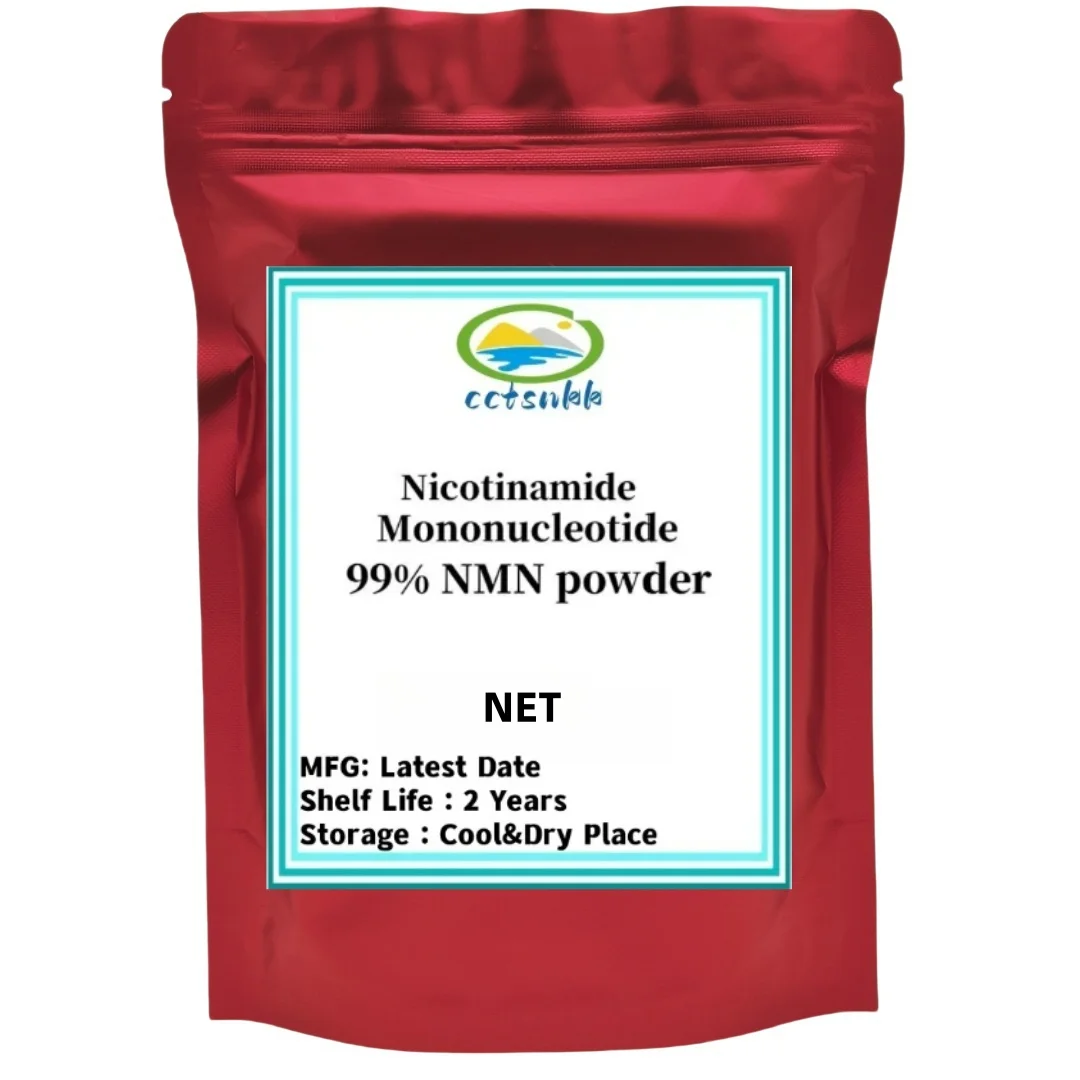 99% nicotinamida Mononucleotide Nmn polvo blanqueamiento de la piel suplemento antiarrugas cara mujeres y hombres materiales cosméticos corporales