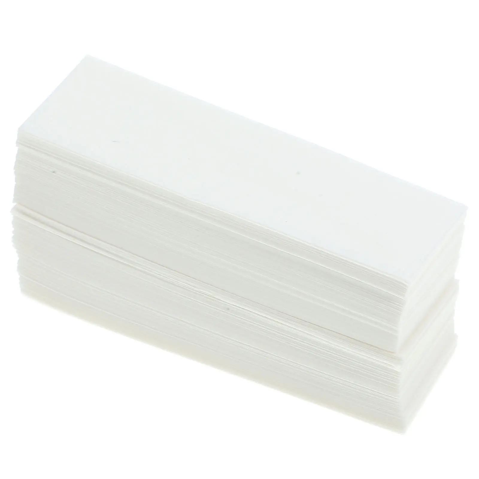 

4 Boxes Experiment Absorbent Paper Strips Rectangular Shape Qualitative Filter Paper for Chemical Biological Labs Dust Removal