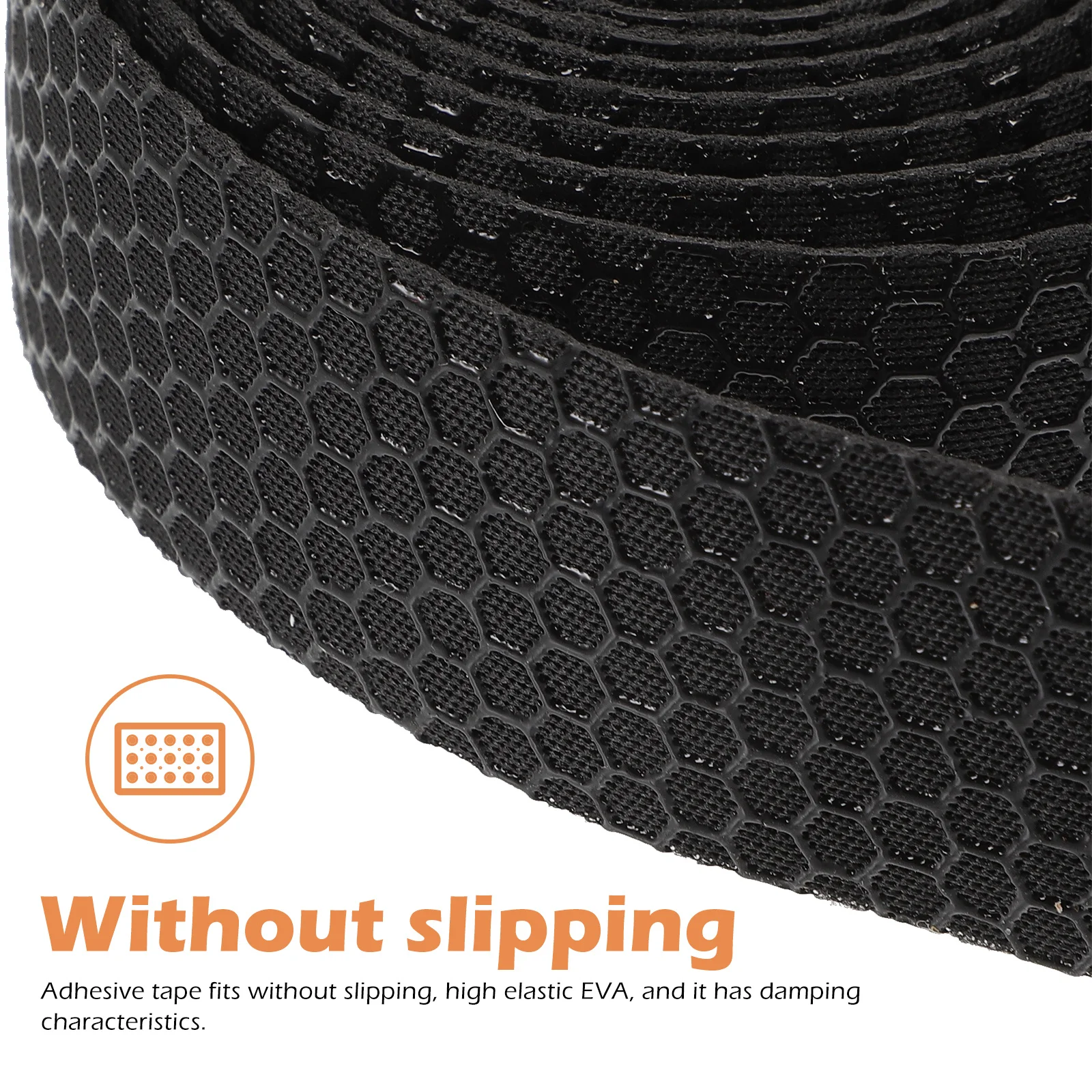 

1 Set Of Bicycle Handlebar Tape Wear-Resistant Non-Slip Damping Sweat-Absorption Cycling Grip Cover For Road Bike Handle